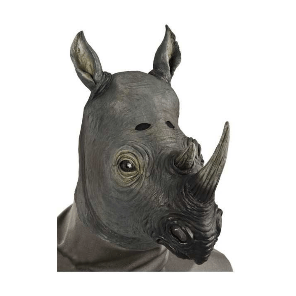 Alpha 55 Masque Latex Rhinocéros – Déguisement Animal