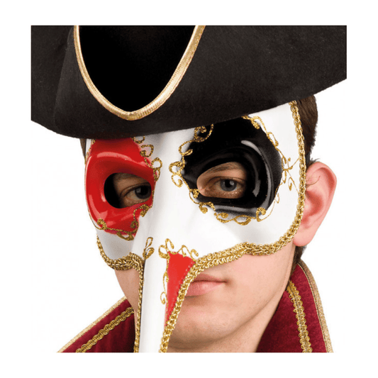 Alpha 55 masque loup Loup Venise Long Nez – Déguisement