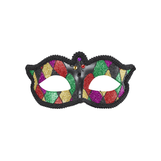Alpha 55 masque loup Loup Vénitien Arlequin – Masque de Déguisement