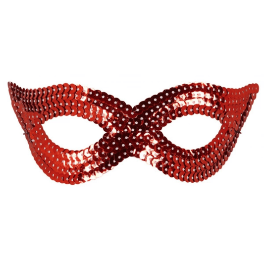 Alpha 55 masque loup Masque Loup à Sequins Rouge – Scintillant & Festif