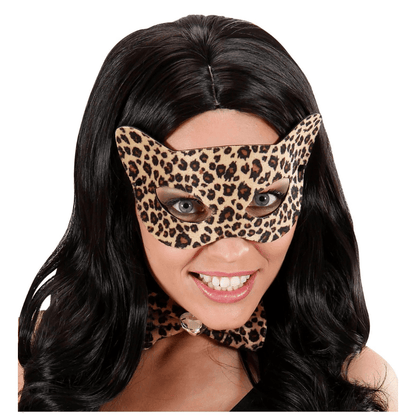 Alpha 55 masque loup Noir Masque loup léopard – Chic & sauvage