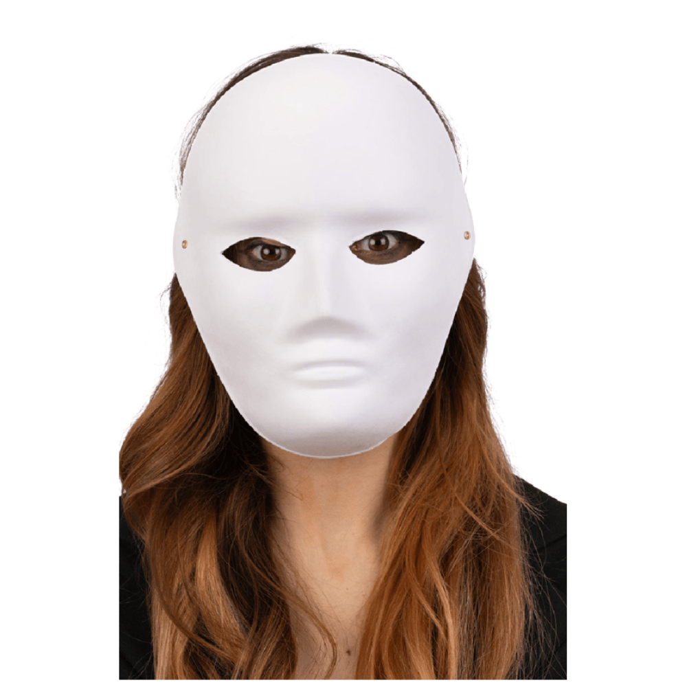 Alpha 55 masque neutre Masque Opéra Neutre à Peindre – Déguisement