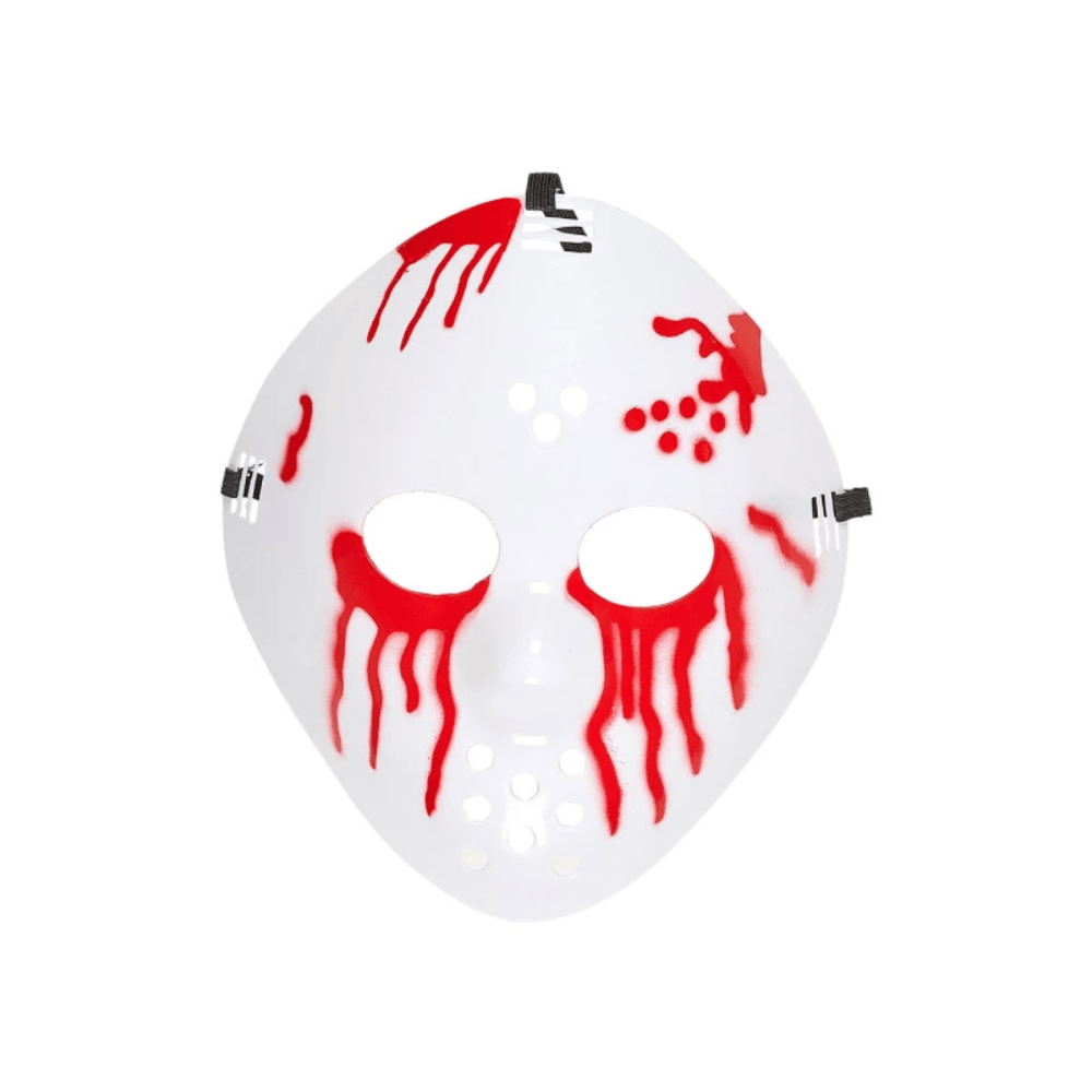 Alpha 55 Masque Plastique Hockeyeur Effet Sang Halloween