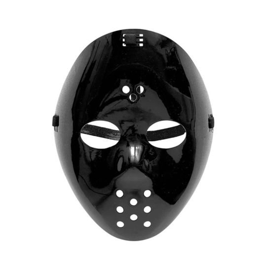 Alpha 55 Masque Plastique Hockeyeur Noir Halloween