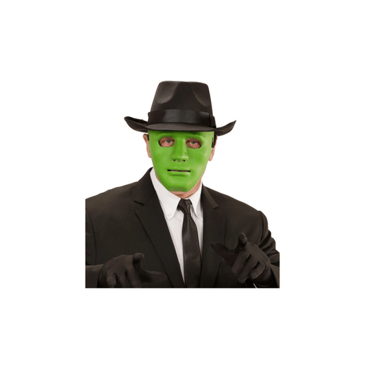 Alpha 55 Masque Plastique Neutre Vert Déguisement