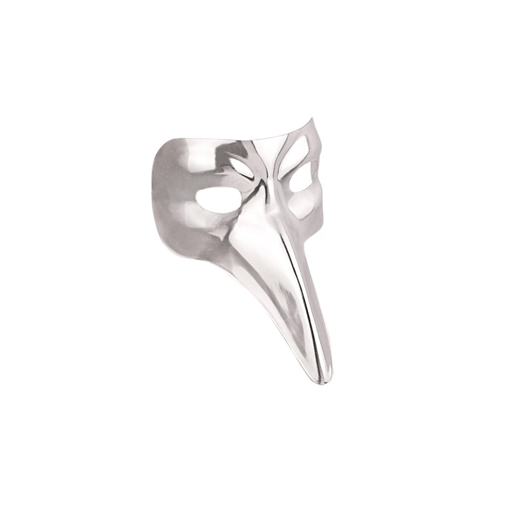 Alpha 55 Masque Plastique Opéra Dr Peste Argent Halloween