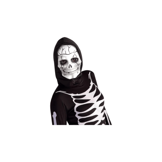 Alpha 55 Masque PVC Capuche Crâne Souriant Halloween