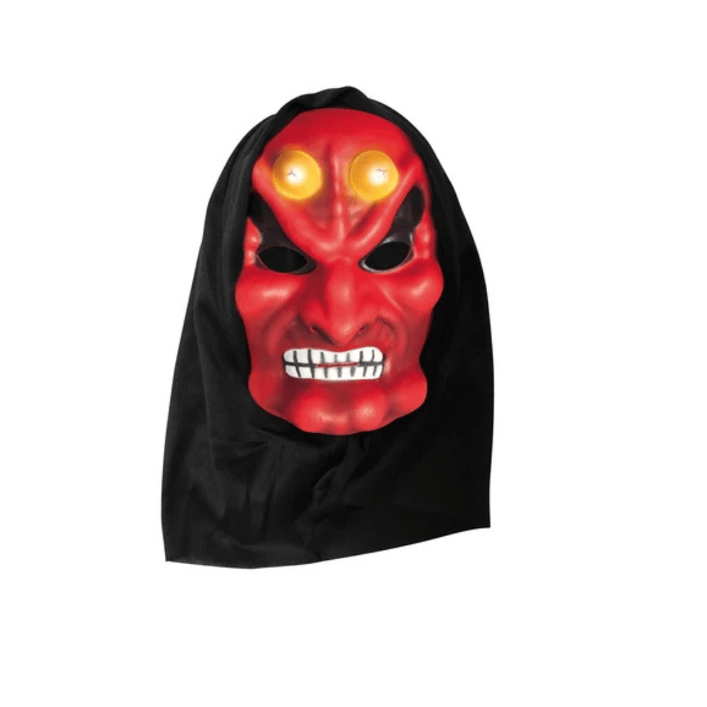 Alpha 55 Masque PVC Capuche Diable Halloween