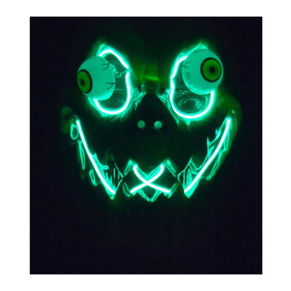 Alpha 55 Masque PVC Citrouille Suture LED – Halloween