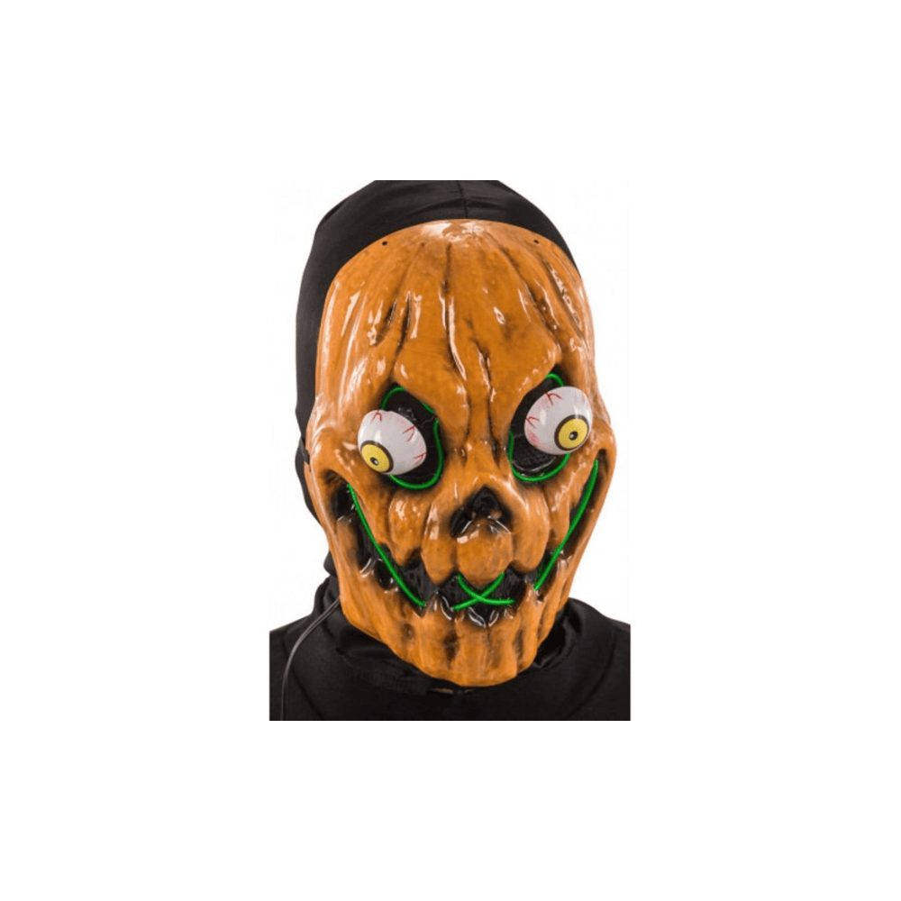 Alpha 55 Masque PVC Sutures Citrouille Halloween