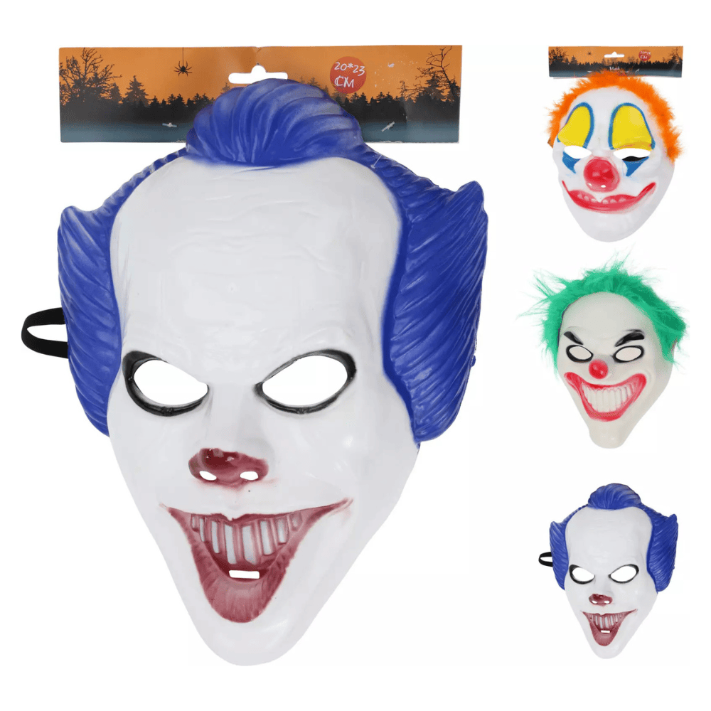Alpha 55 Masque Rigide Clown – Déguisement Halloween