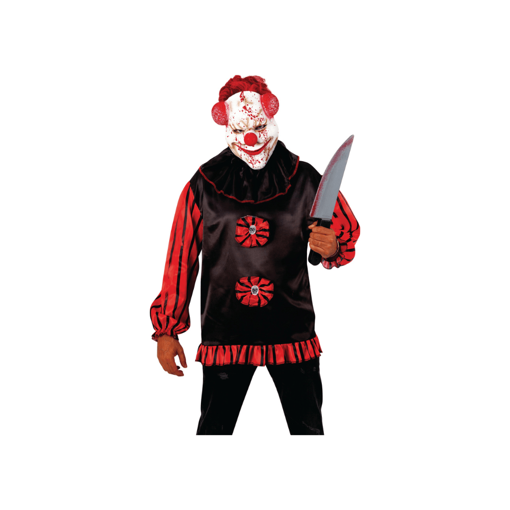Alpha 55 Masque Rigide Clown Effet Sang Halloween