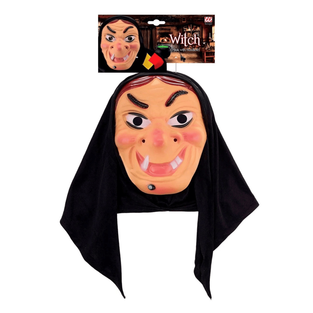 Alpha 55 Masque Sorcière avec Capuche – Déguisement Halloween