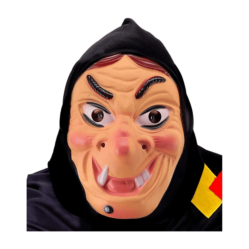 Alpha 55 Masque Sorcière avec Capuche – Déguisement Halloween