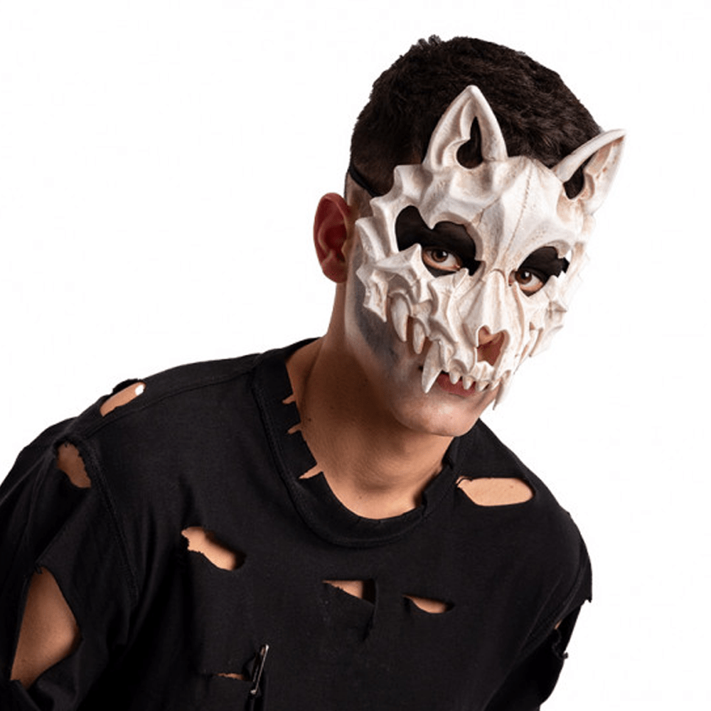 Alpha 55 Masque squelette de loup