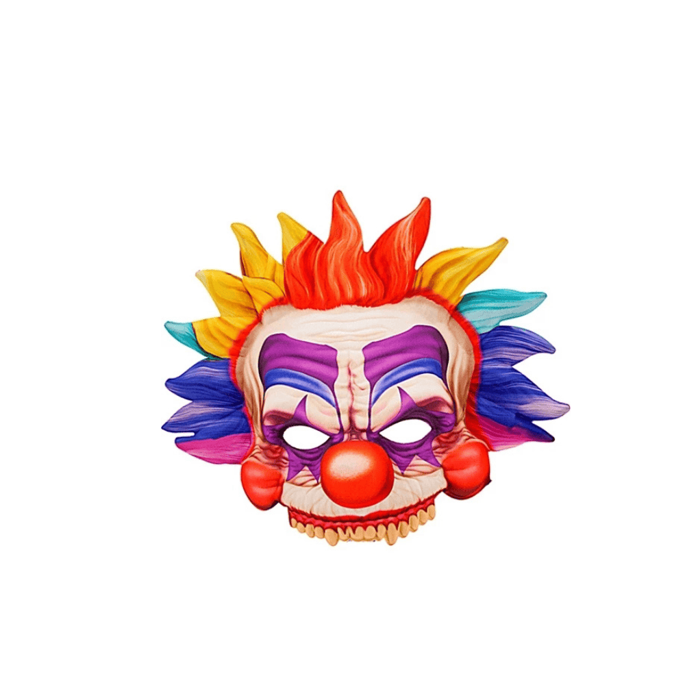 Alpha 55 Masque Tissu Sans Menton Clown Halloween