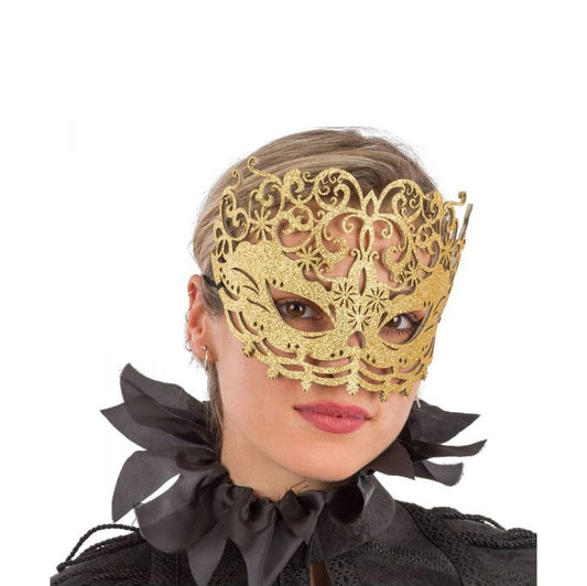 Alpha 55 Masque Venise ajouré en doré