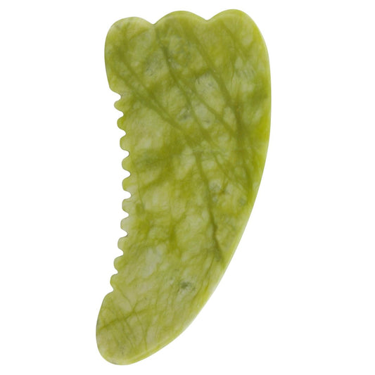 Alpha 55 Massage Gua Sha en jade pour le corps 81 x 54 x 14 mm