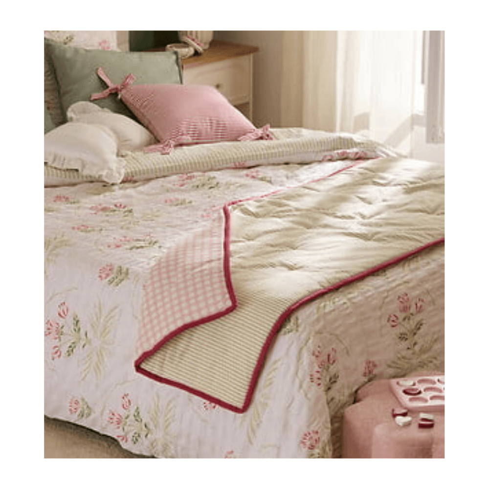 Alpha 55 Matelas d’Assise Fleur de Rose Confortable
