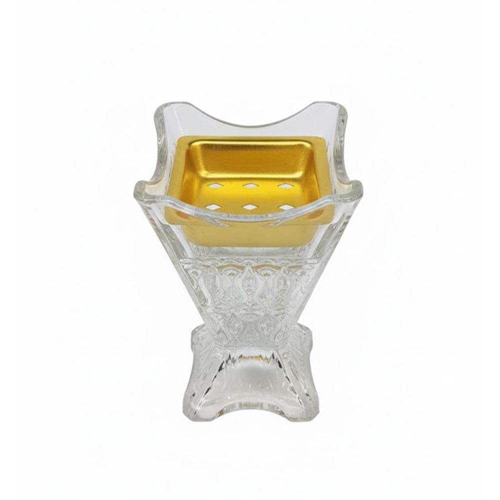 Alpha 55 Mbikhra en Verre Carré Design – Encensoir Moderne