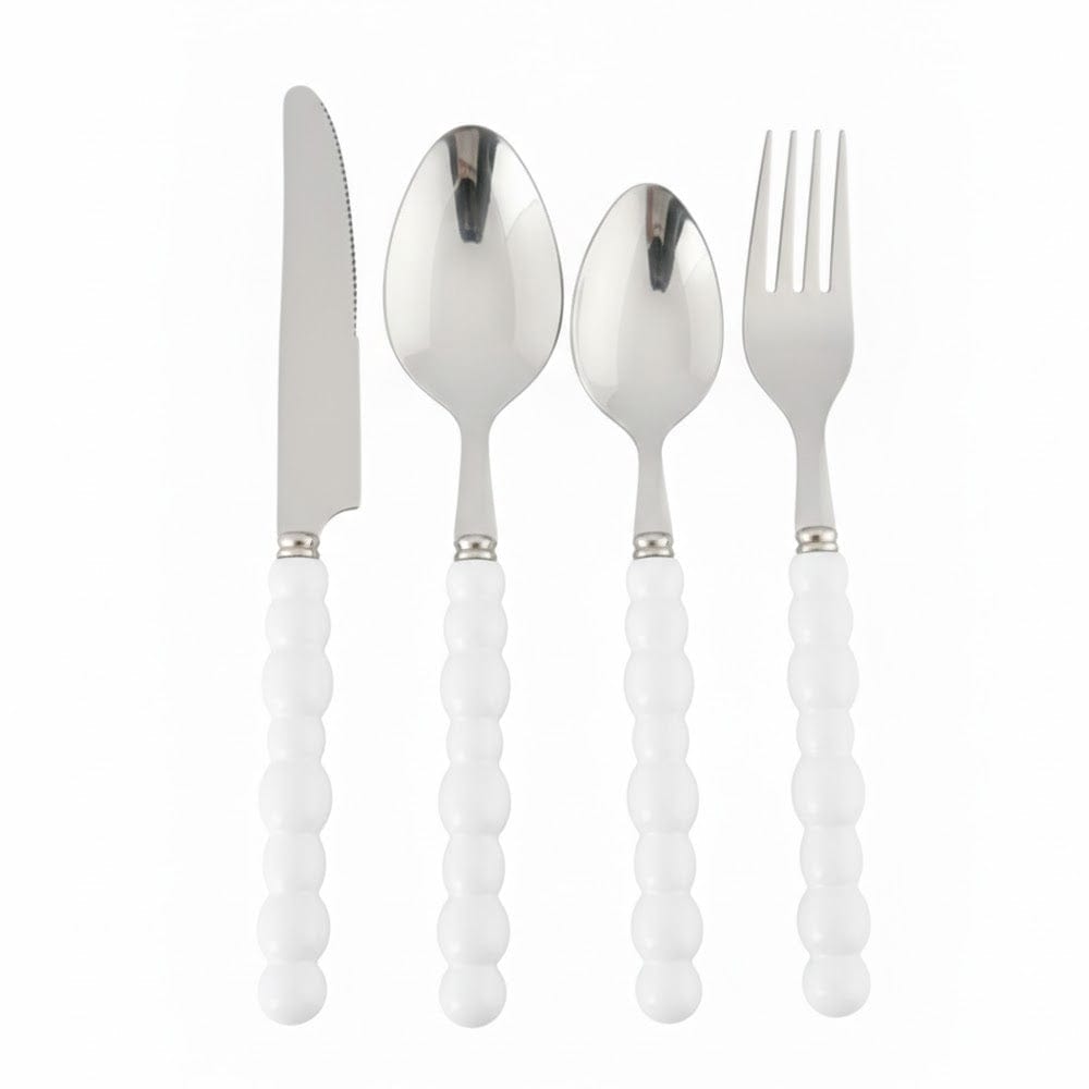 Alpha 55 Ménagère 24 pièces boules – Couverts élégants inox