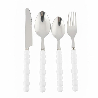 Alpha 55 Ménagère 24 pièces boules – Couverts élégants inox