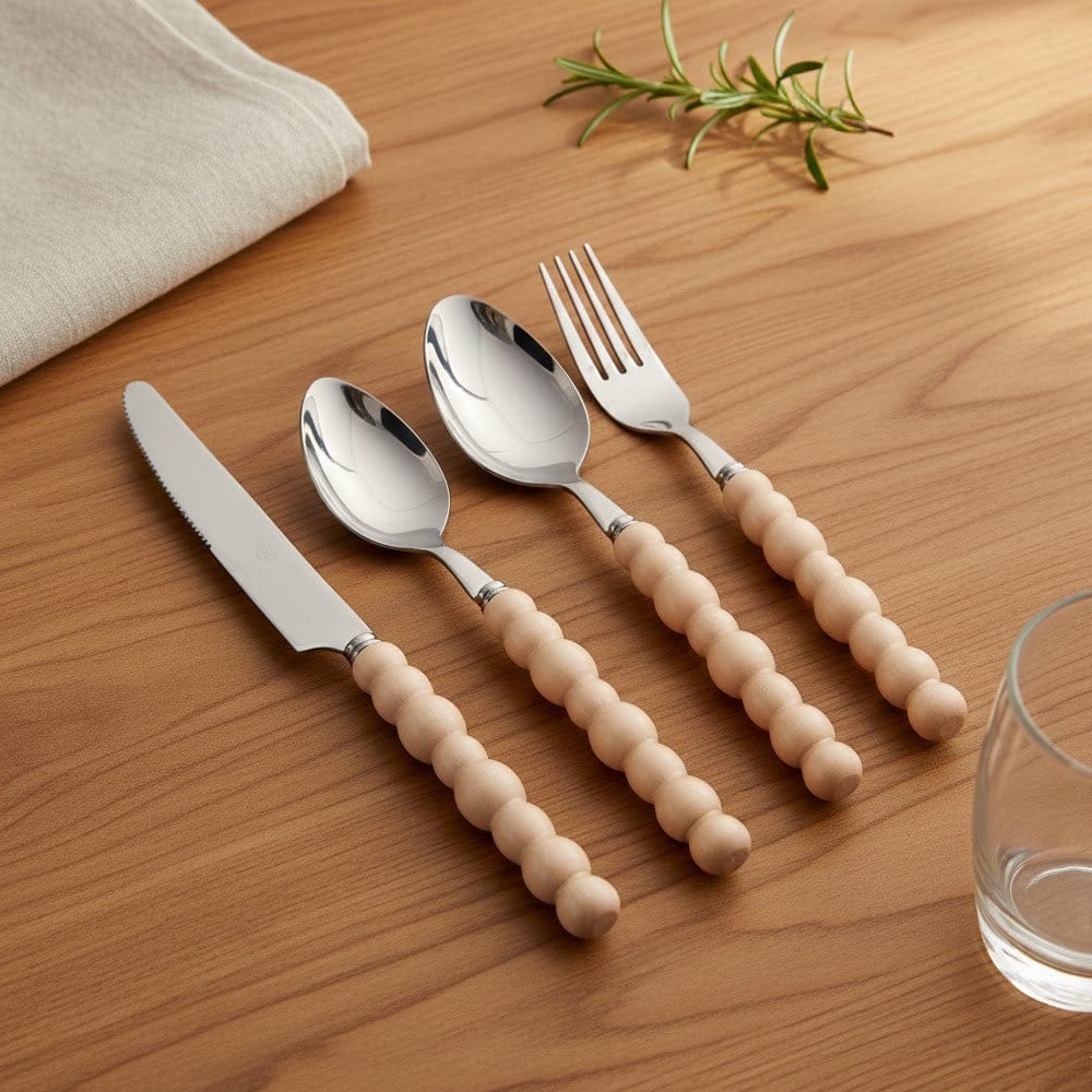 Alpha 55 Ménagère 24 pièces boules – Couverts élégants inox