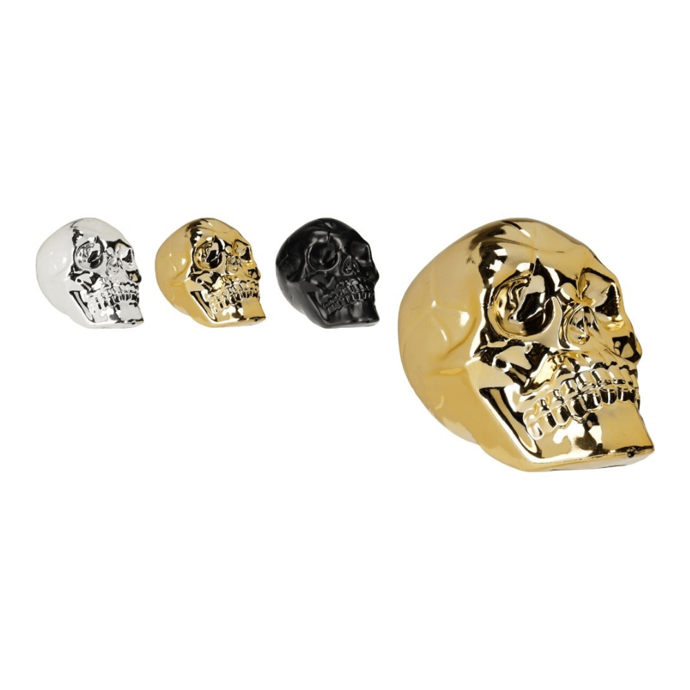 Alpha 55 menottes Crâne Métallisé – Décoration Halloween
