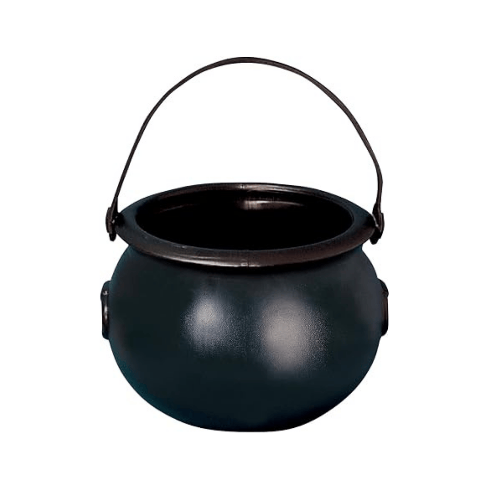 Alpha 55 menottes Porte Bonbons Chaudron Plastique Noir 23 cm