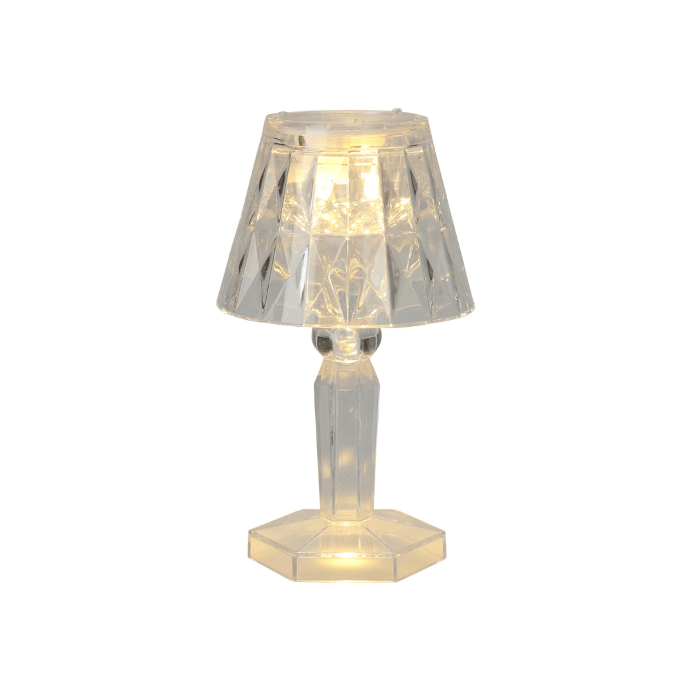 Alpha 55 Mini lampe LED transparente – Lumière décorative