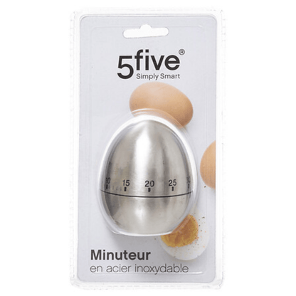 Alpha 55 Minuteur œuf en inox – Cuisson parfaite
