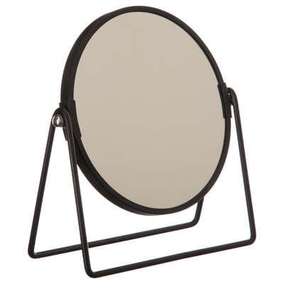 Alpha 55 Miroir à Poser "Balancoire" 20cm Noir