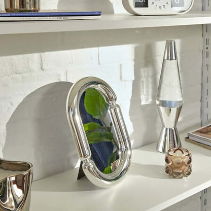 Alpha 55 Miroir à poser Sky argent – Léger & moderne