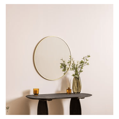 Alpha 55 Miroir Alice 70 cm en Métal