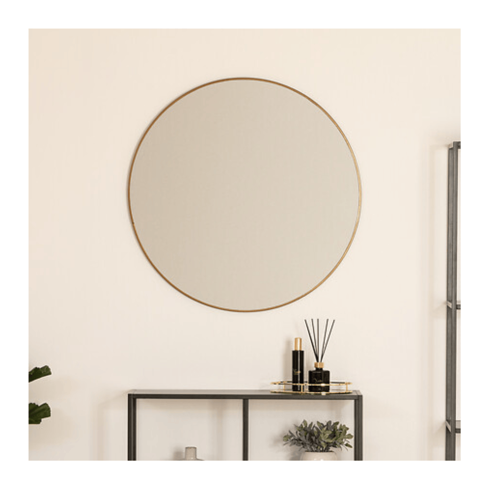 Alpha 55 Miroir Alice doré élégant décoratif