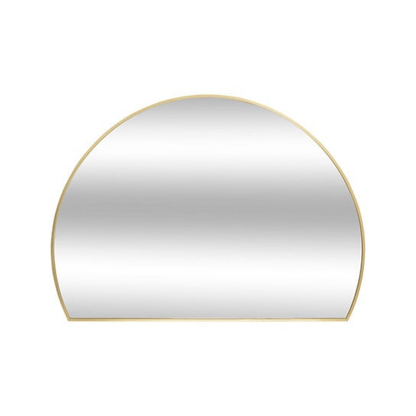 Alpha 55 Miroir Alice en métal doré – Chic & intemporel