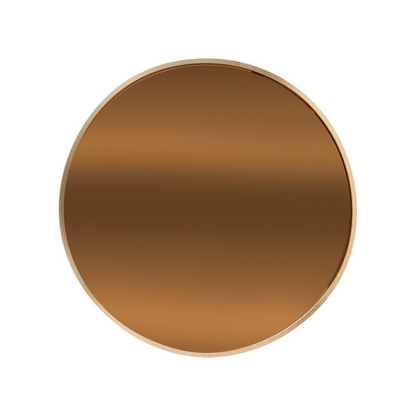 Alpha 55 Miroir Alice Ø50 cm Ambre – Décoration Intérieure