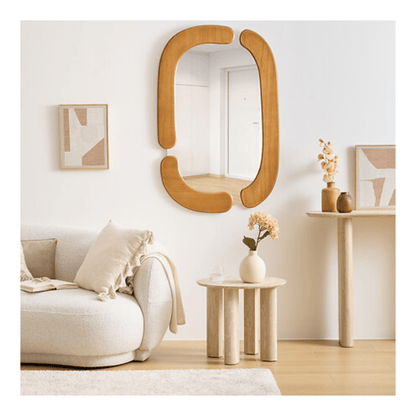 Alpha 55 Miroir Antoine 114 x 74 cm en Bois