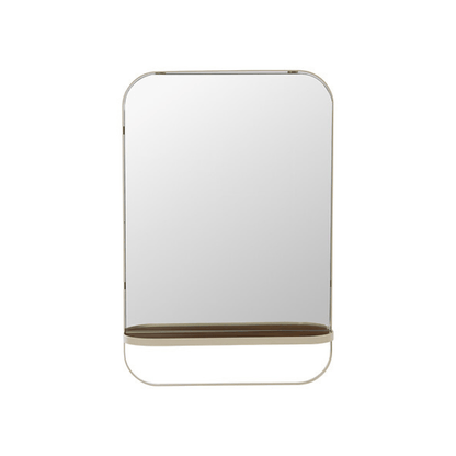 Alpha 55 Miroir Mural Argiléo 60 x 40 cm Beige