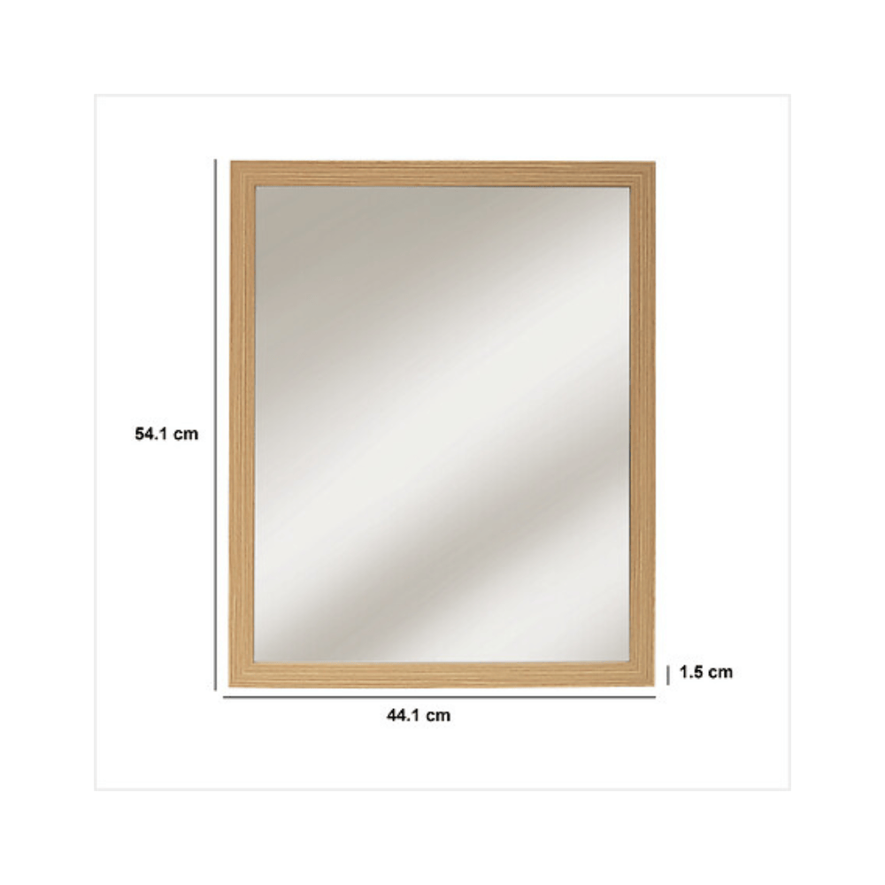 Alpha 55 Miroir Mural Tasso Élégant et Moderne
