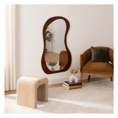 Alpha 55 Miroir Organique Alanis 120 x 73 cm en Bois