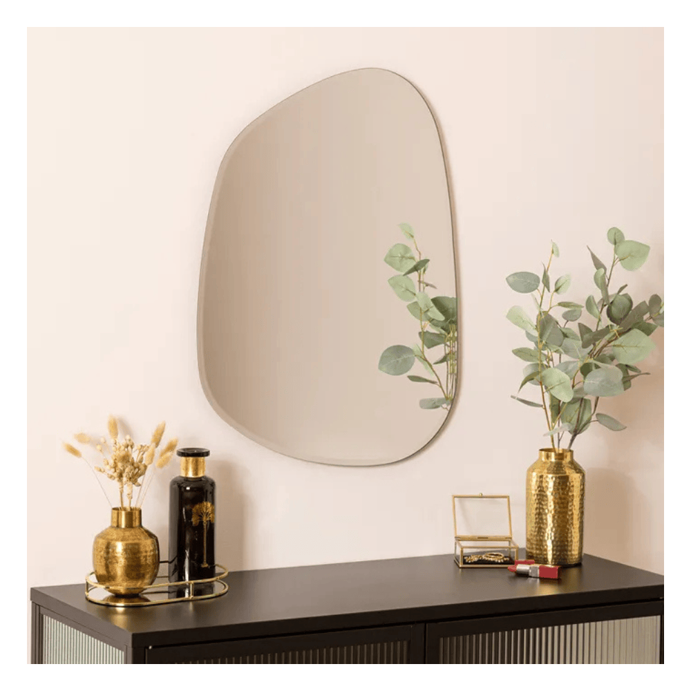 Alpha 55 Miroir organique biseauté Aidan élégant