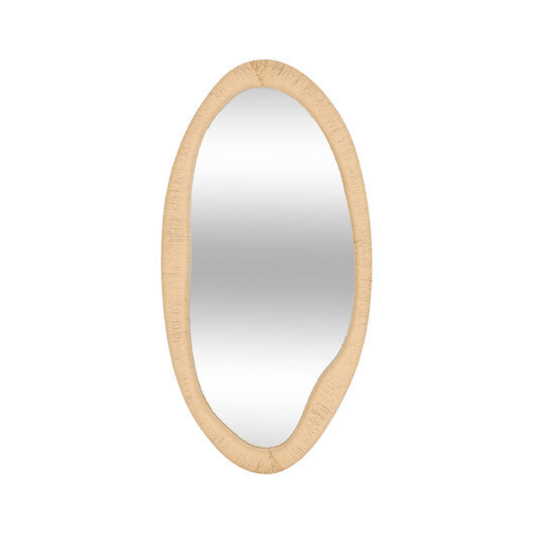 Alpha 55 Miroir organique Laia corde design naturel