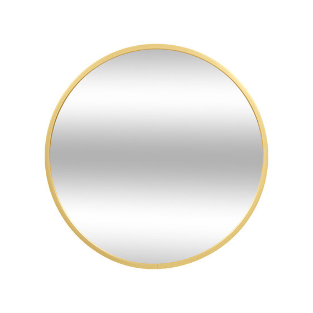 Alpha 55 Miroir rond Alice doré élégant décoratif
