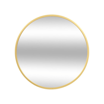 Alpha 55 Miroir rond Alice doré élégant décoratif