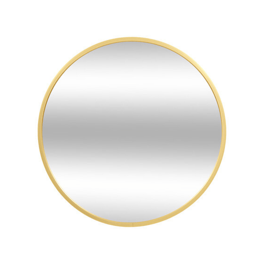 Alpha 55 Miroir rond Alice doré élégant décoratif
