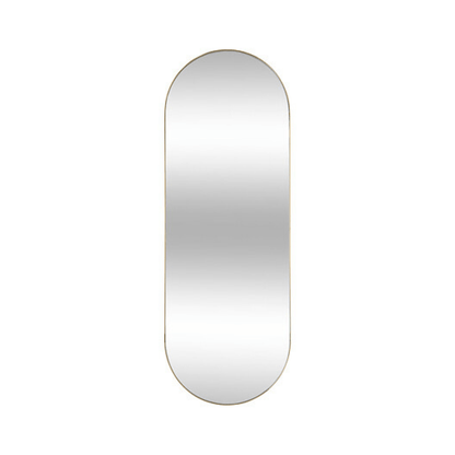 Alpha 55 Miroir Séléna 112 x 40 cm en Métal Doré