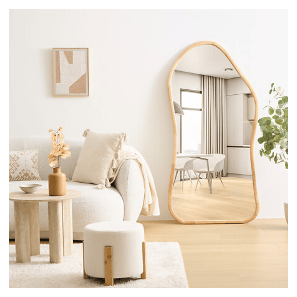 Alpha 55 Miroir Tamy 150 x 75 cm en Bois
