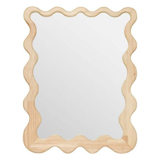 Alpha 55 Miroir vague Brooke bois – Déco naturelle & tendance