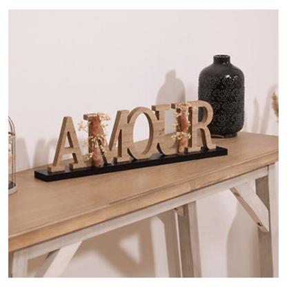 Alpha 55 Mot à Poser Lumière d’Hiver 50 cm en MDF